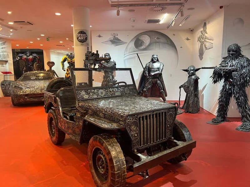 Prague: Steel Art Museum Entry Ticket - What You’ll See: 120+ Sculptures Built From Recycled Steel