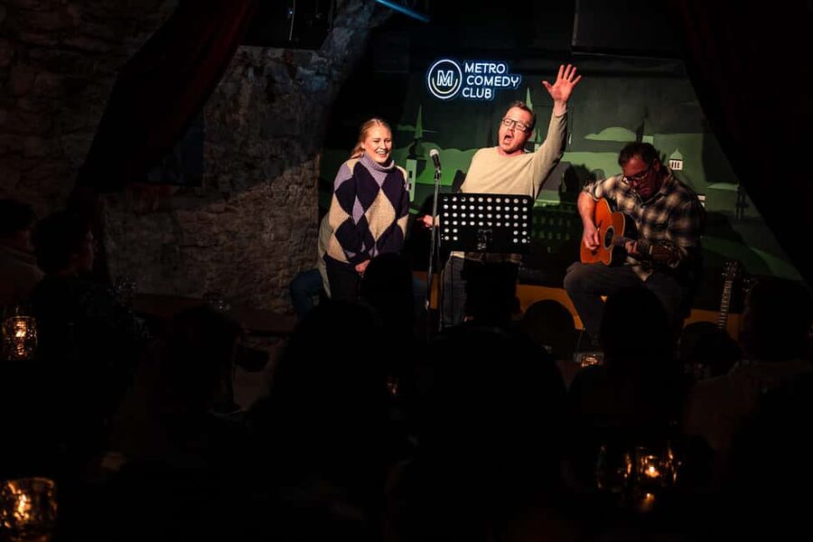 Prague: Sunday Live Music & Stand-Up Comedy Night in English - A Sunday Laugh Track in Prague 1
