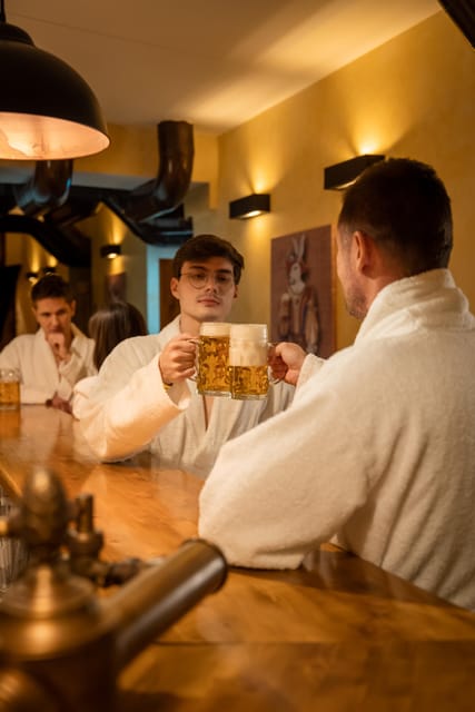 Prague: The Largest Beer SPA with Unlimited Beer Consumption - Beer Bath 101 in Prague, brewer’s yeast and warm “brew” time