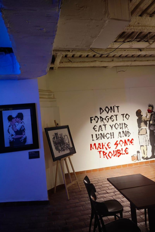 Prague: The World of Banksy Immersive Experience Ticket - What the 1-day ticket covers, and why that time window works