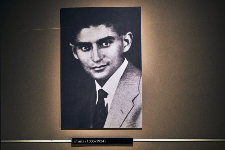 Prague: Tickets for the Franz Kafka Museum - Meeting the Yellow Umbrella Guide, Then Going In Your Own Way