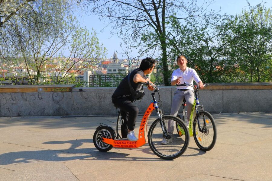 Prague: Tour by Electric Scooter or Cruiser eBike - The Safety Briefing and Test-Drive That Sets the Tone