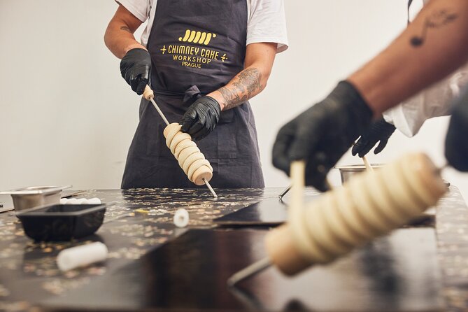 Prague Traditional Chimney Cake Trdelník Making Workshop - Coffee, Tea, and the Small-Group Pace