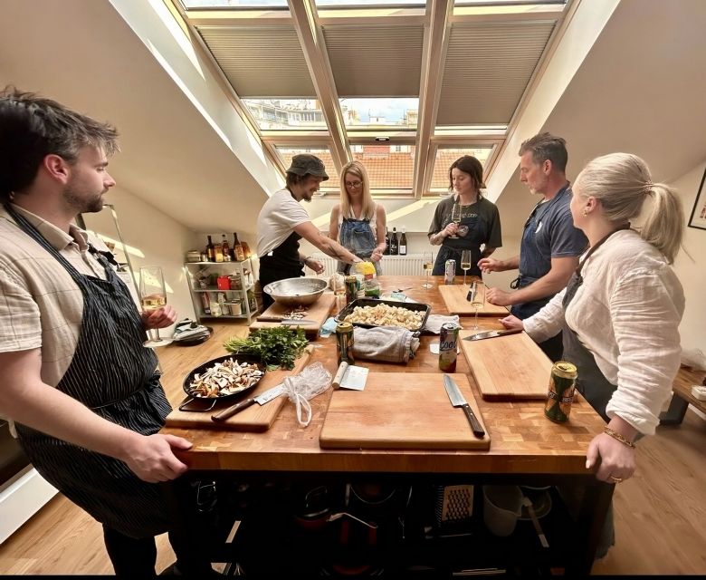 Prague: Traditional Czech Cooking Class with Market Tour - Chef Ondřej Molina at Work: Knife Skills, Spice Sense, and Small Moments