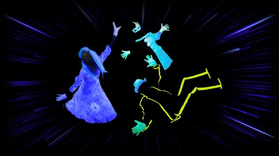 Prague: Underground Black Light Theatre Interactive Show - The Intimacy Factor: Why 50 Seats Changes Everything