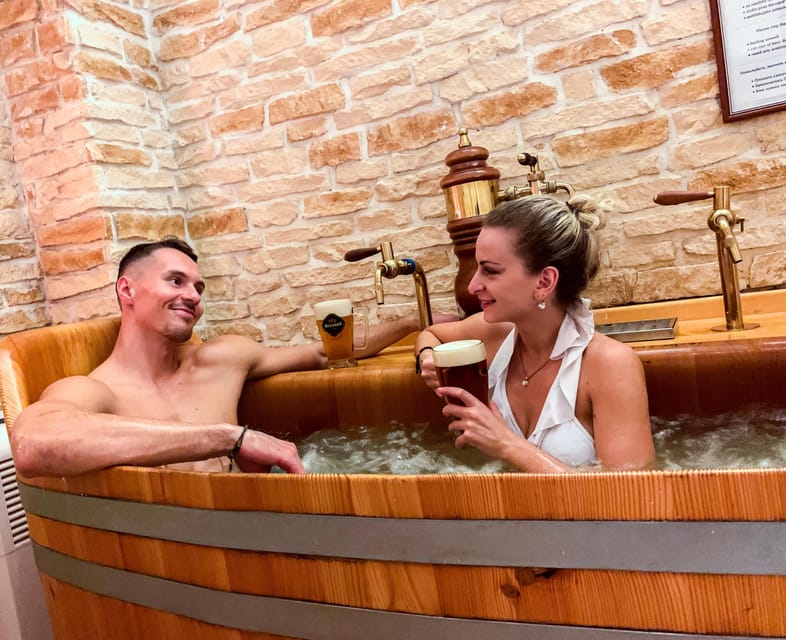 Prague: Ungelt Bernard Beer Spa with Beer & Optional Massage - The Bernard beer tub, the medieval idea, and real-world temperature control
