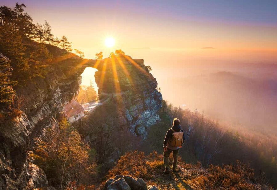 Prague: VIP Bohemian Saxon Switzerland: 2 Countries in 1 Day - From Prague pick-up to National Park air: the day’s rhythm
