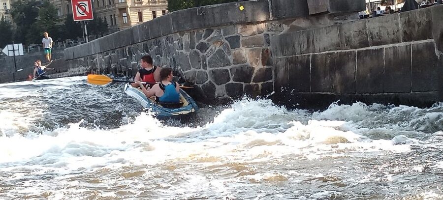 Prague: Vltava River Guided Canoeing Tour - The Downriver Route: Bridges, Dancing House, Vysehrad, and National Theatre Views