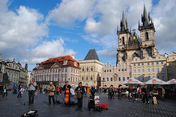 Private 4-hour City Tour of Prague with driver & official guide w/ Hotel pick up - Wenceslas Monument in 20 minutes: a wide view of the city