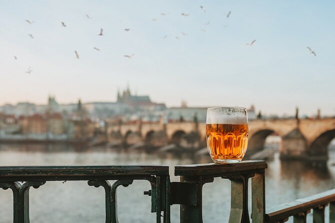 PRIVATE 4 Hour Tour: Czech Beers & Tapas in Prague's Local Areas - The 1818 Museum Building With Soviet Bullet Holes
