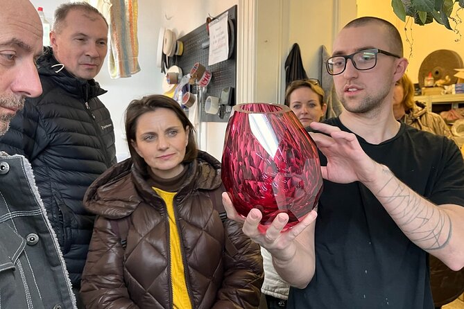 Private Bohemian Glass and Czech Crystal Tour with lunch included - Stop 2 in Nový Bor: Novotný Glass Studio and museum with real Czech names