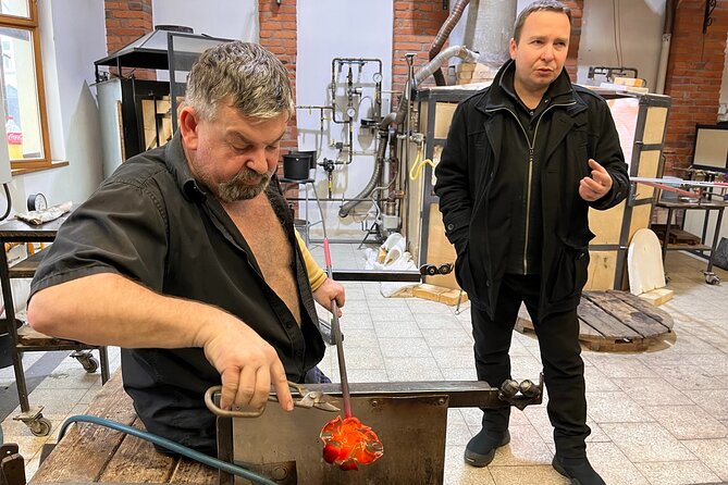 Private Bohemian Glass and Czech Crystal Tour with lunch included - Stop 4 at the Cvikov brewery: lunch, tasting, and Filip Lukavec’s craft