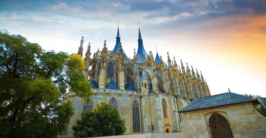 Private Guided Tour from Prague to UNESCO Kutna Hora - St. Barbara Cathedral: 14th-century Gothic that makes the silver story believable