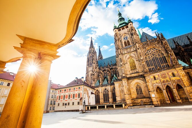 PRIVATE: Prague Castle for the Curious – Kings, Legends & Gardens - St. Vitus Cathedral: Crowns, Stained Glass, and Big Stories