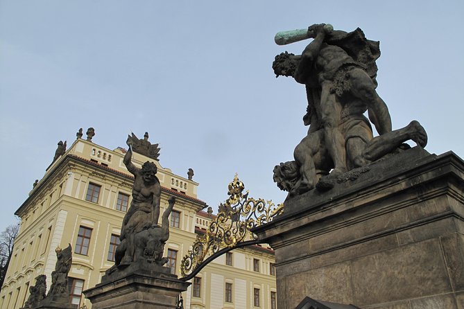 Private Prague Castle Tour with a Czech Guide, meet up at hotel - St. Vitus Cathedral, St. George’s Basilica, and Old Royal Palace