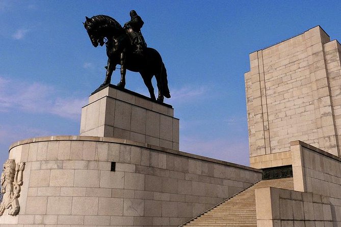 Private Prague Cold War Walking Tour - Vitkov Hill at the National Monument: Soviet soldier honor and Gottwald’s sealed past