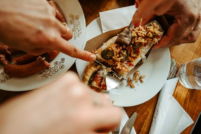 PRIVATE Prague Food Tour: Modern Cuisine in Local Neighbourhoods - Karlínské náměstí square and park views, with local rhythm