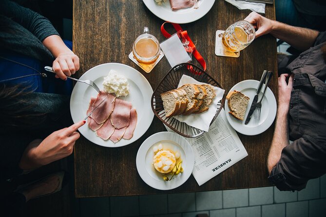 PRIVATE Prague Food Tour: Modern Cuisine in Local Neighbourhoods - The meal and drinks: what to expect taste-wise