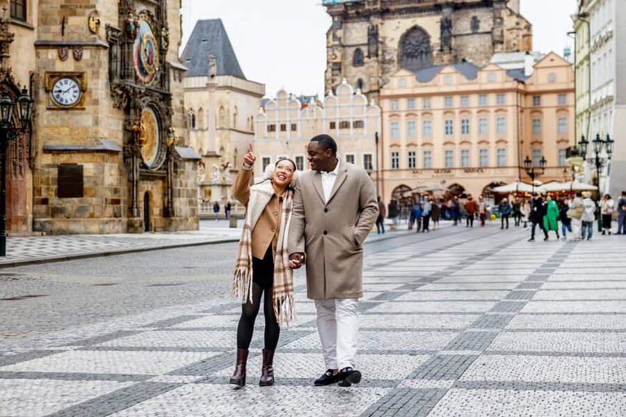 Private Prague Sunrise Photoshoot + Walking Tour - The 2.5 hours on your feet: what the pacing actually feels like