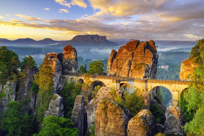 Private Tour: The Best Of Saxon Switzerland From Prague: Bastei Bridge & Dresden - Bastei rock walk and the old Neurathen ruins