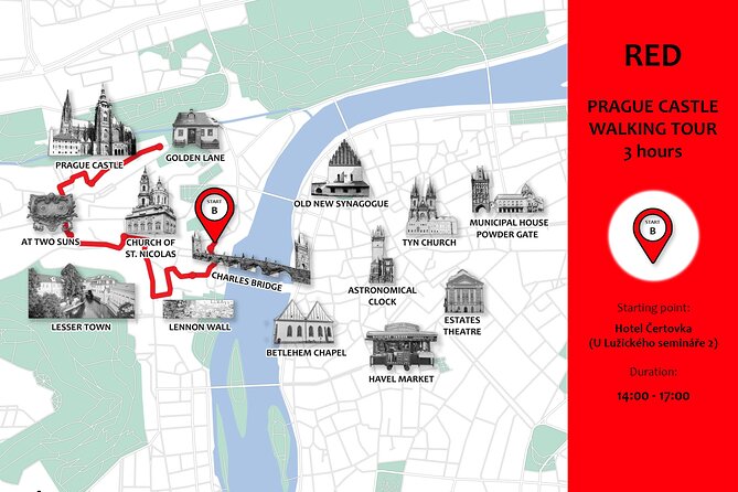 Private Walking Tour: From Charles Bridge to Prague Castle - Maltezské náměstí: Baroque details and a moment to breathe