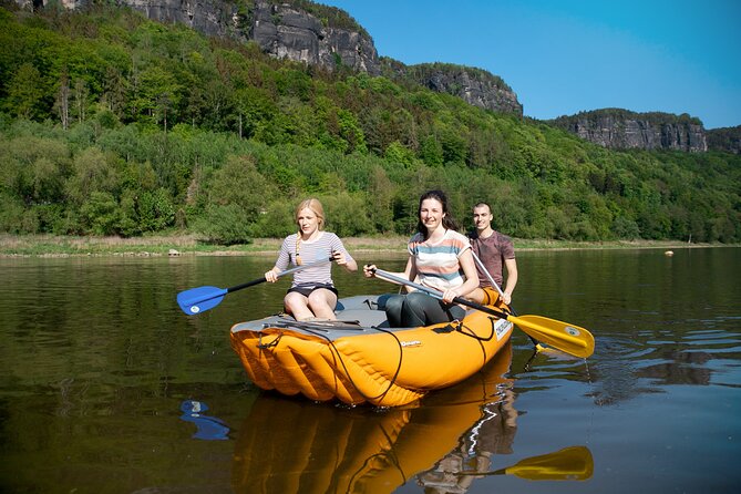 Rafting from Děčín to Bad Schandau and back on bikes - What’s included, and what you need to handle yourself