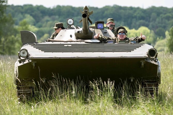 Ride in a BMP tank and military garage tour Prague - What to Wear for a Rough Ride (and Why Clothing Rental Exists)