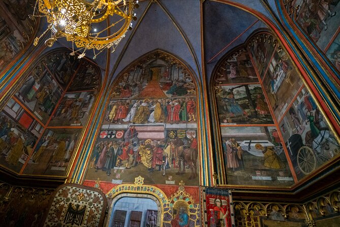 Royal Splendor Unveiled Private Prague Castle Interior Tour - St. Vitus Cathedral: the architectural centerpiece you are here for