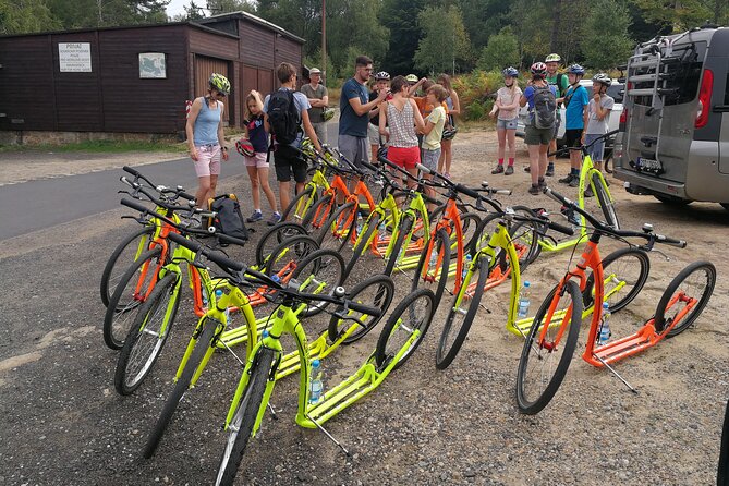 Scooter downhill tour from Děčínský Sněžník - Timing and energy: what 5 to 6 hours really means