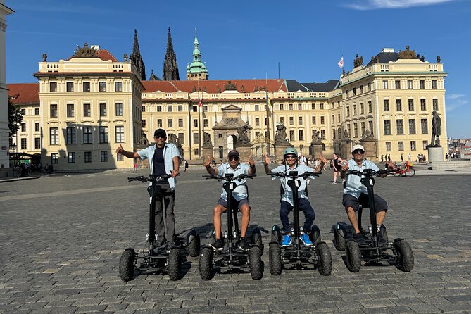 Scooter tours to Prague Castle and views. - Key highlights at a glance