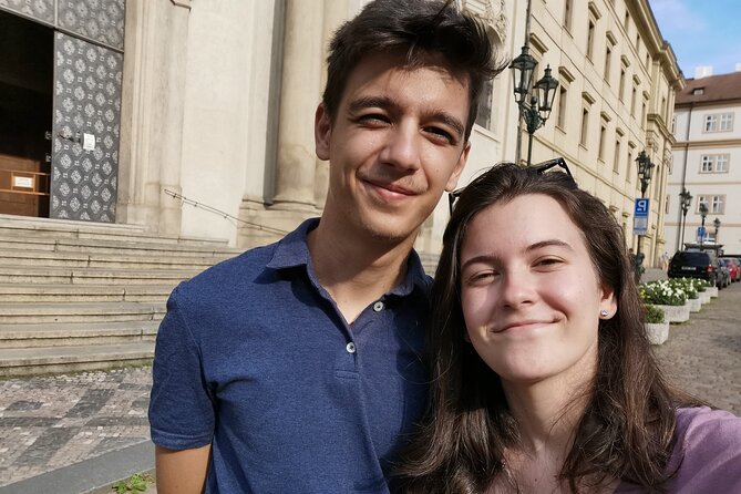 Secrets of Prague Old Town: Self-Guided Puzzle Walk - St. Giles Church: Mozart wedding vibes and stucco details