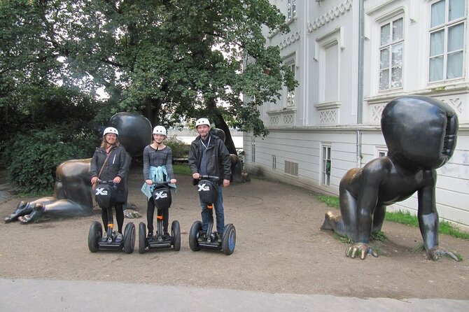 ️ Segway Fun Tour of Prague to Castle and Strahov Monastery viewpoint & Brewery - Riding the modern park, past Stresovice, and the St. Norbert Church