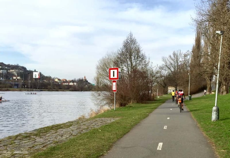 Self-Guided Bike Tour to Unetice Brewery - Únětice Stream Valley and the Vltava ferry timing trap