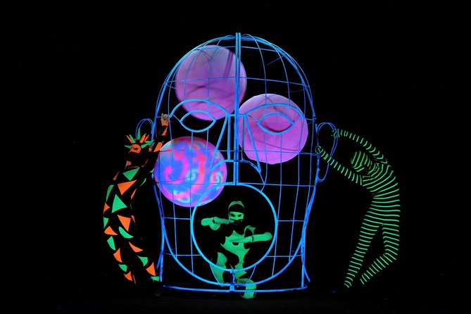 Skip the Line: WOW Show Black Light Theater in Prague Ticket - 4D Effects That Actually Reach the Auditorium