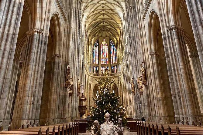 Small-Group Tour of Prague Castle with a local guide - St. George’s Basilica: older church roots and dynastic burials