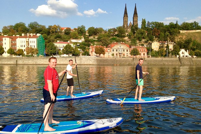 Stand-Up Paddleboarding on the Vltava River in Prague - Instruction That Gets You Standing Quickly