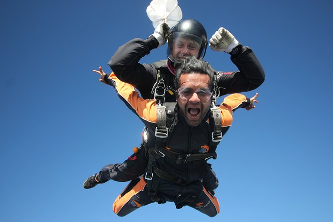 Tandem Skydiving Adventure in Prague - The green light moment and freefall speed