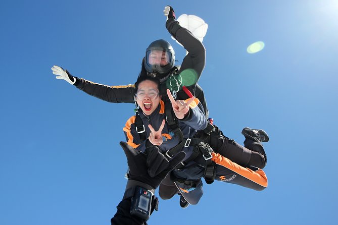 Tandem Skydiving Adventure in Prague - Parachute open, glide down, and safe landing