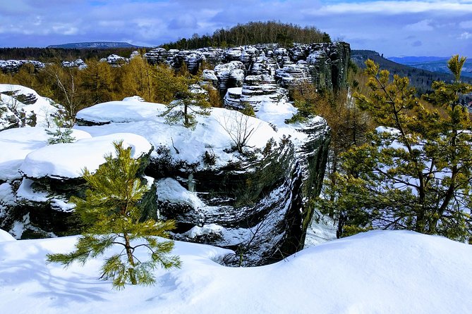 Terezin & Bohemian Switzerland from Prague: Bastei, Narnia & Café - Bastei Bridge in Saxon Switzerland: timing, daylight, and German views