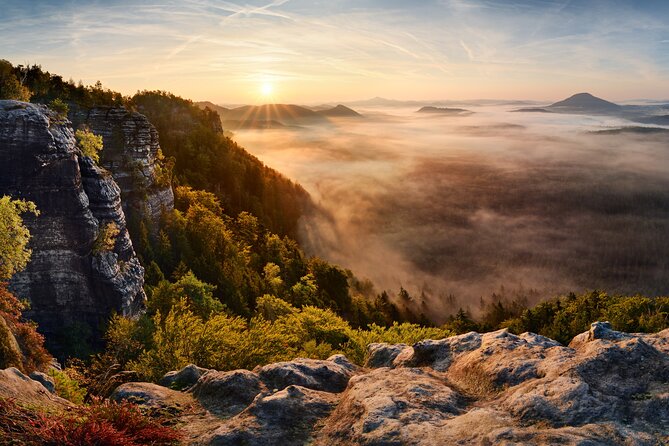 Terezin Camp & Bohemian Switzerland with Tisa&Bastei From Prague - One day trip, two worlds: Terezín first, then Bohemian and Saxon Switzerland