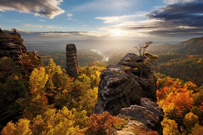The Best of Bohemian and Saxon Switzerland Day Trip from Prague - Pravčická Brána in Summer, Tisá Rocks in Winter