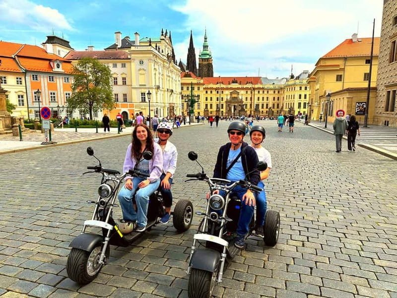 The Best ❤️ Trike Prague city tour live guided in English - Why this Prague trike tour works when you only have 1 hour