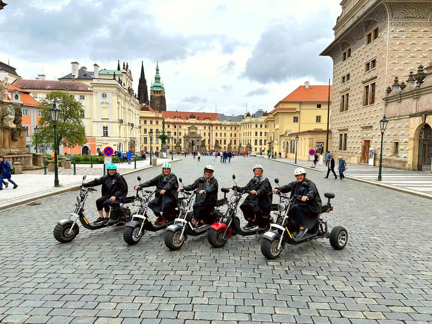 The Best ❤️ Trike Prague city tour live guided in English - Charles Bridge, but with the best angles from Park Cihelna