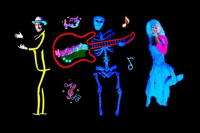 Underground Black Light Theatre Interactive Show in Prague - Who should book this HILT black light show?