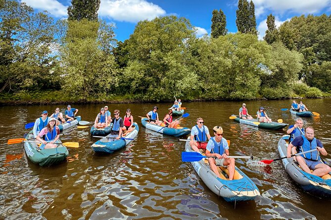 Unique Canoe Tour in the Heart of Prague - The Main Event: Prague Castle Views From The River