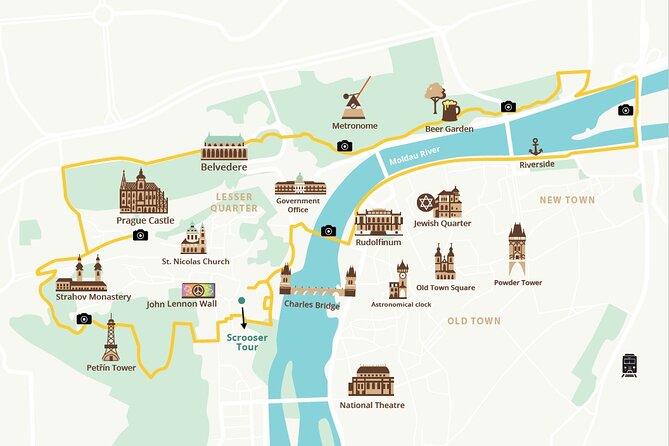 Viewpoints & Castle tour on SCROOSER - Why a 90-minute SCROOSER tour makes sense in Prague