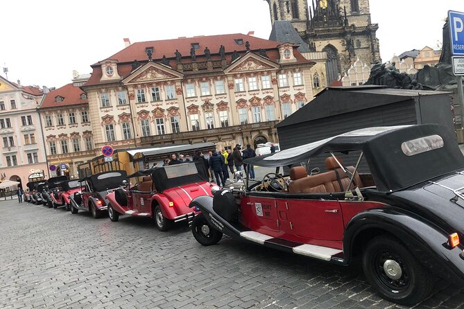 Vintage Cars Prague - Grand City Tour 150min / 1-6 pers. 2,5hrs - The city’s most exclusive street: a quick look at status and style