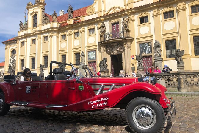 Vintage Cars Prague - Grand City Tour 150min / 1-6 pers. 2,5hrs - Italian-style church and cultural buildings you’ll recognize later