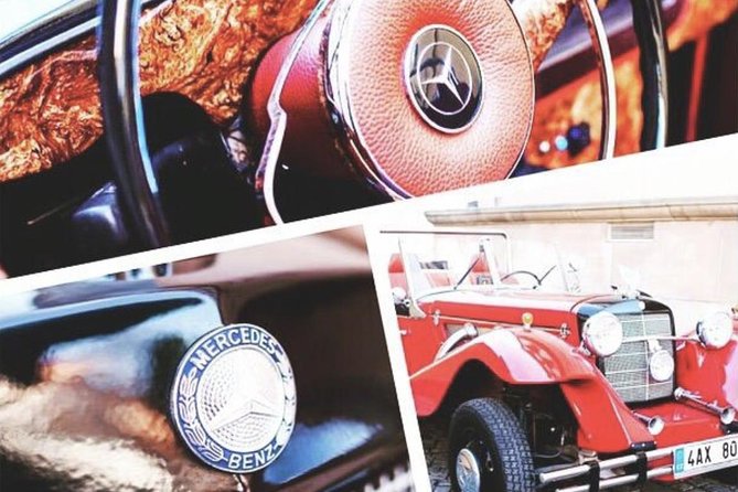 Vintage Cars Prague - Sightseeing Tour 90min / 1-6 pers. - Prague Castle summer palace, Lennon Wall zone, and the best quick photo beats
