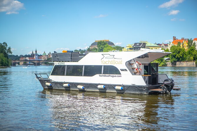 VIP Prague YachtBoat ONE Experience: All-You-Can-Drink - YachtBoat ONE on the Vltava: what it really feels like